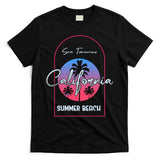 San Francisco California Summer Beach T-Shirt