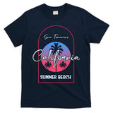 San Francisco California Summer Beach T-Shirt