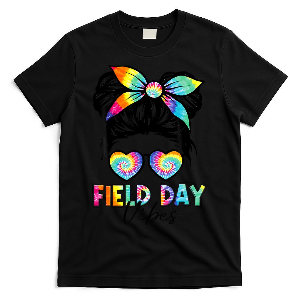 School Field Day Fun Tie Dye Field Day 2025 Girl T-Shirt