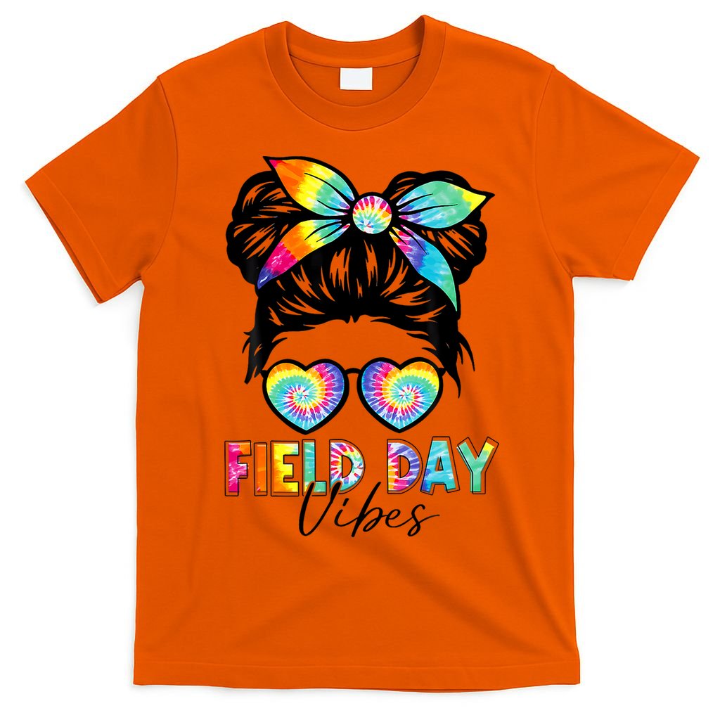 School Field Day Fun Tie Dye Field Day 2025 Girl T-Shirt