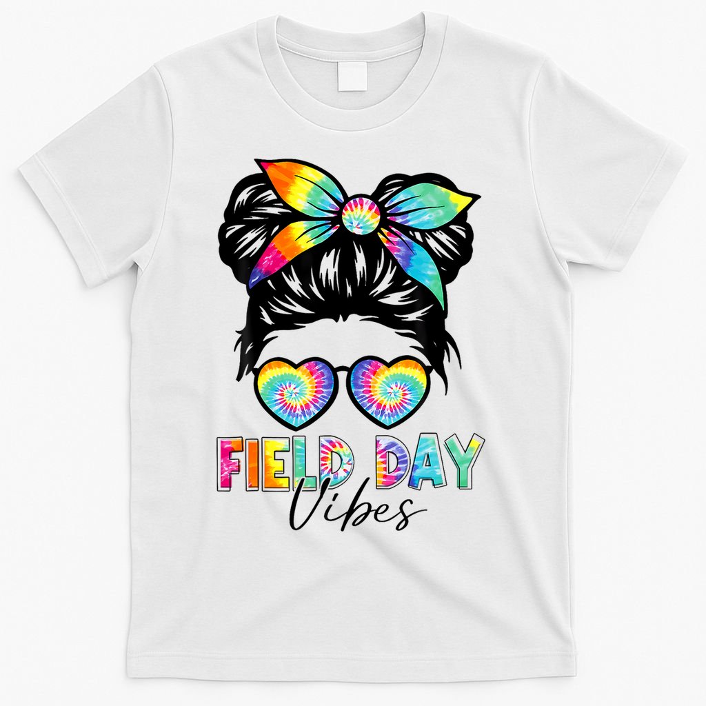 School Field Day Fun Tie Dye Field Day 2025 Girl T-Shirt