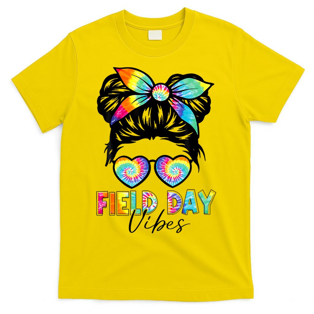 School Field Day Fun Tie Dye Field Day 2025 Girl T-Shirt