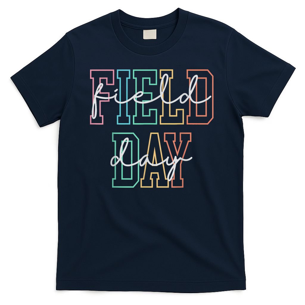 School Field Day Happy Field Day  Teacher Life Summer T-Shirt