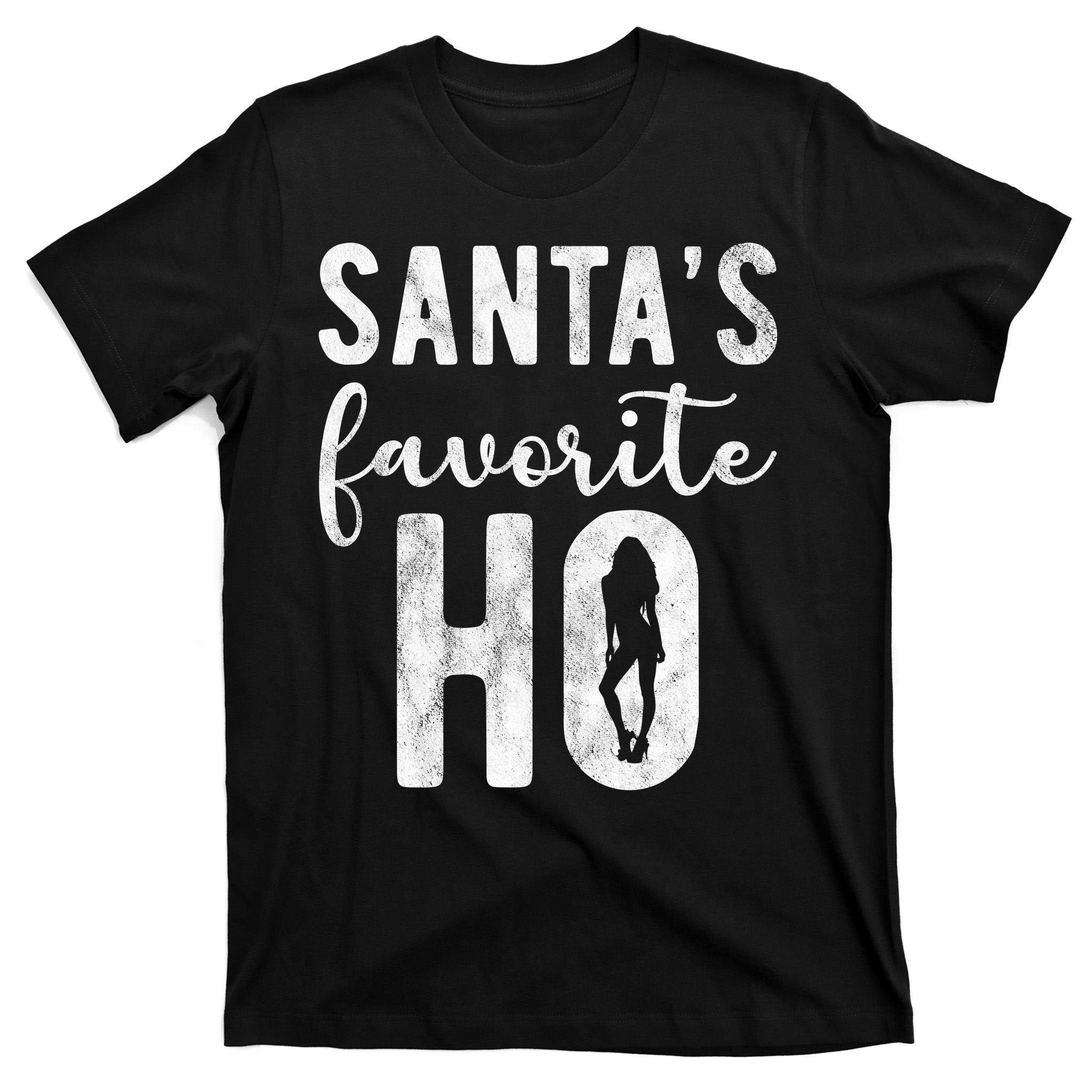 SantaS Favorite Ho Funny Xmas Christmas T-Shirt