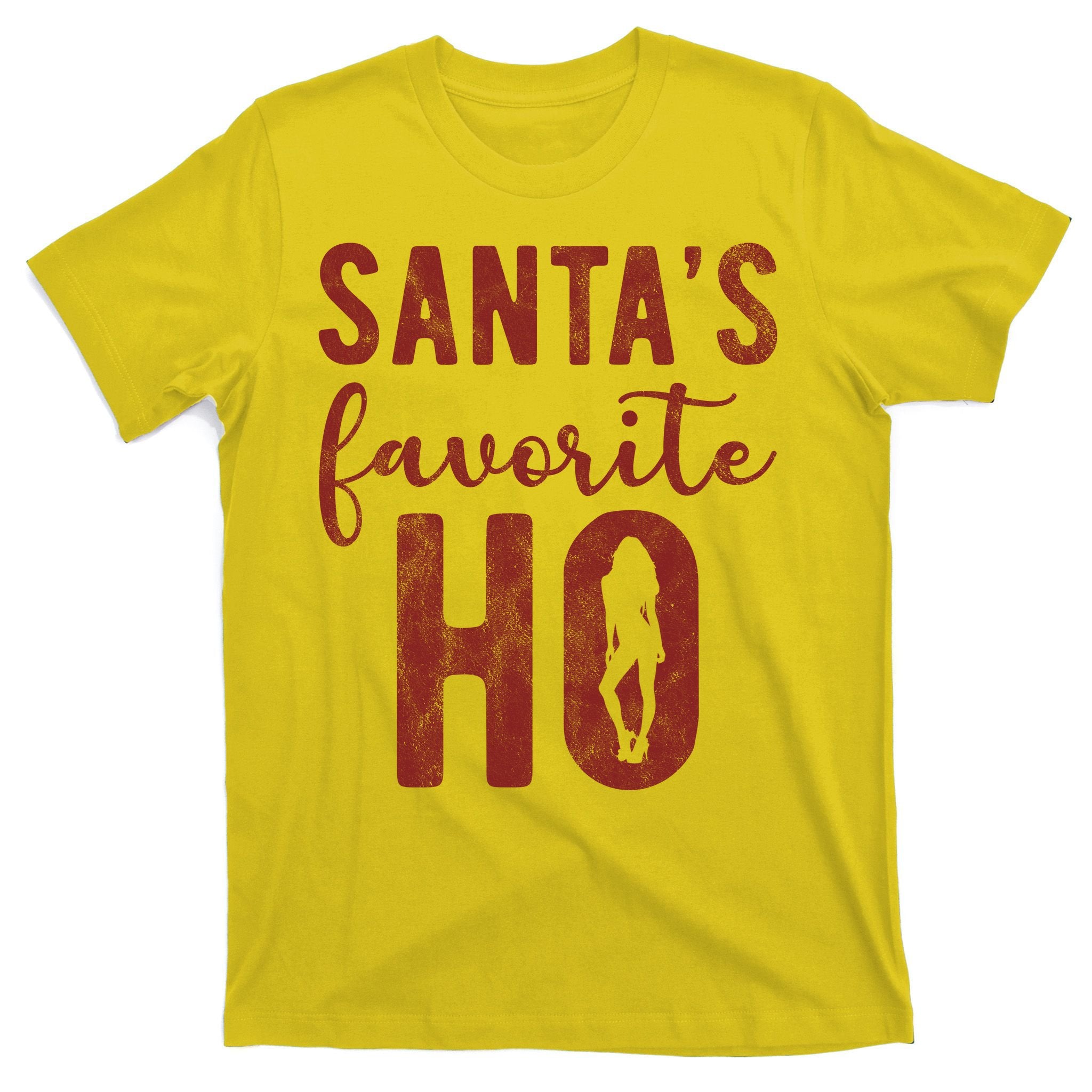 SantaS Favorite Ho Funny Xmas Christmas T-Shirt
