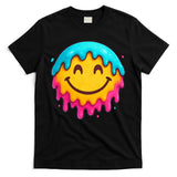 Smile Face Ice-Cream Drip T-Shirt