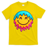 Smile Face Ice-Cream Drip T-Shirt