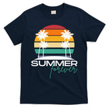Summer Forever Retro Sunset Tropical T-Shirt