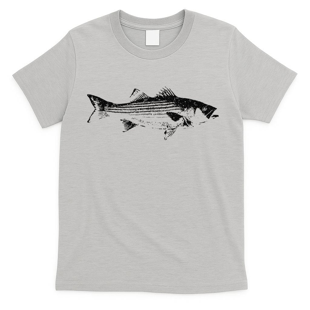 Striper Fishing Striped Bass Lucky Fishing T-Shirt