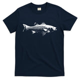 Striper Fishing Striped Bass Lucky Fishing T-Shirt