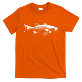Striper Fishing Striped Bass Lucky Fishing T-Shirt