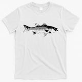 Striper Fishing Striped Bass Lucky Fishing T-Shirt