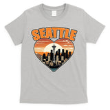 Seattle Gifts Apparel Souvenirs Usa Hiking Camping American T-Shirt
