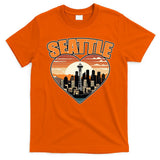 Seattle Gifts Apparel Souvenirs Usa Hiking Camping American T-Shirt