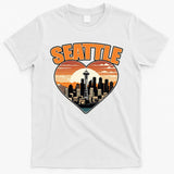 Seattle Gifts Apparel Souvenirs Usa Hiking Camping American T-Shirt