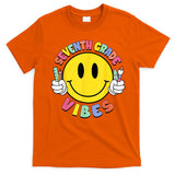 Seventh Grade Vibes Teachers 7th Grade Team Back To School T-Shirt