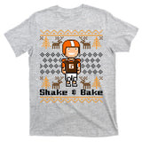 Shake & Bake Football Ugly Christmas Sweater T-Shirt