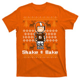 Shake & Bake Football Ugly Christmas Sweater T-Shirt