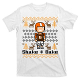 Shake & Bake Football Ugly Christmas Sweater T-Shirt