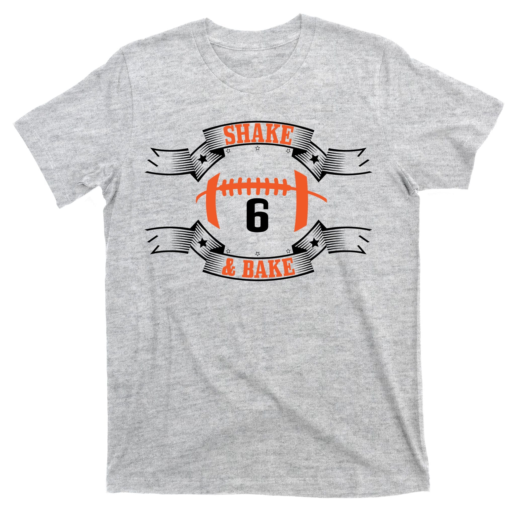 Shake and Bake No. 6 Football  T-Shirt