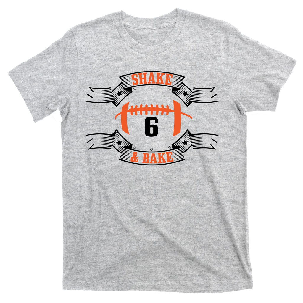 Shake and Bake No. 6 Football  T-Shirt
