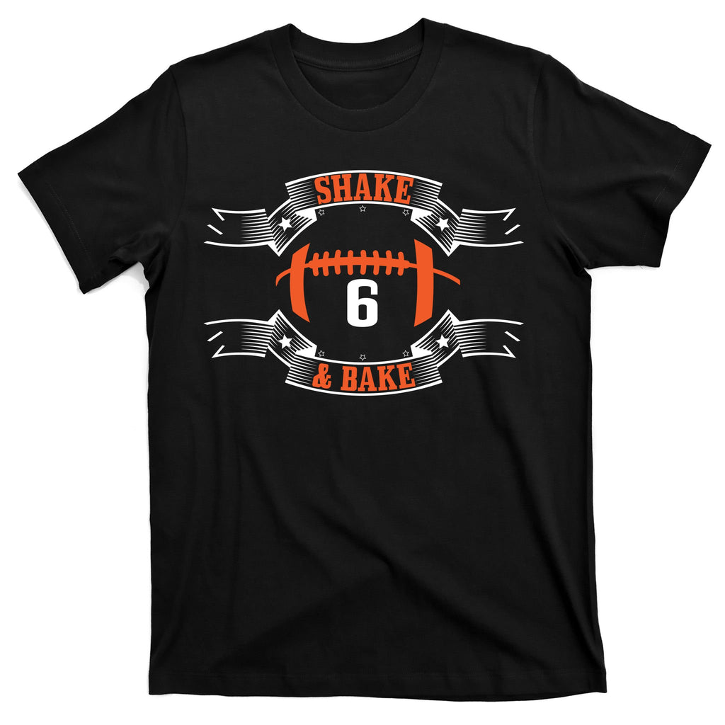 Shake and Bake No. 6 Football  T-Shirt