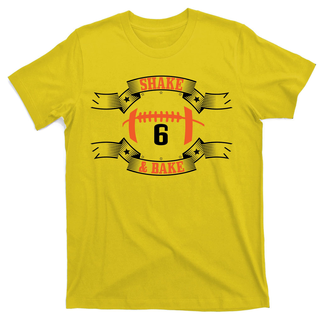 Shake and Bake No. 6 Football  T-Shirt