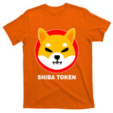 Shiba Token Shib Inu Dogecoin Killer Logo Crypto T-Shirt