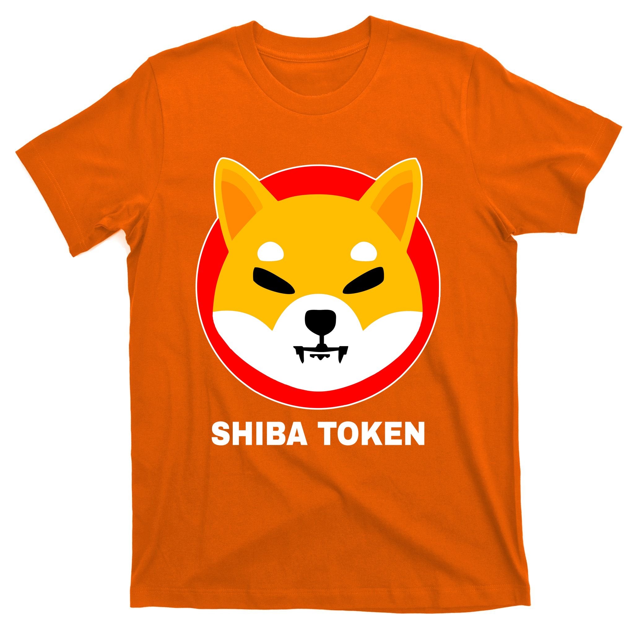 Shiba Token Shib Inu Dogecoin Killer Logo Crypto T-Shirt