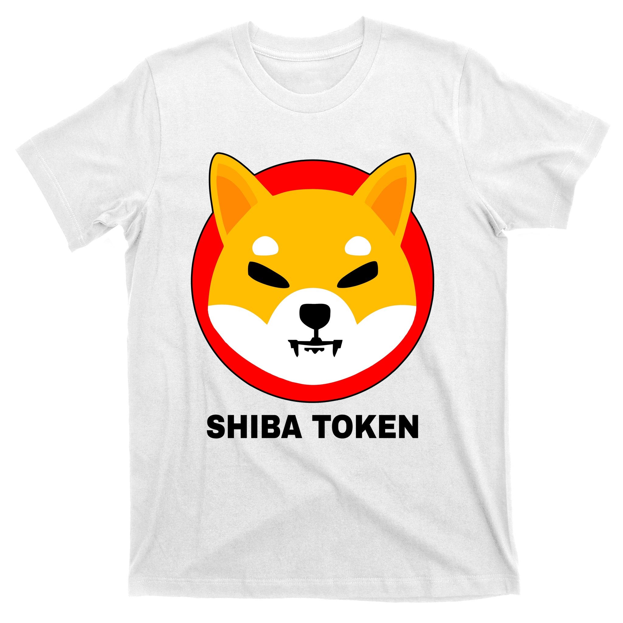 Shiba Token Shib Inu Dogecoin Killer Logo Crypto T-Shirt