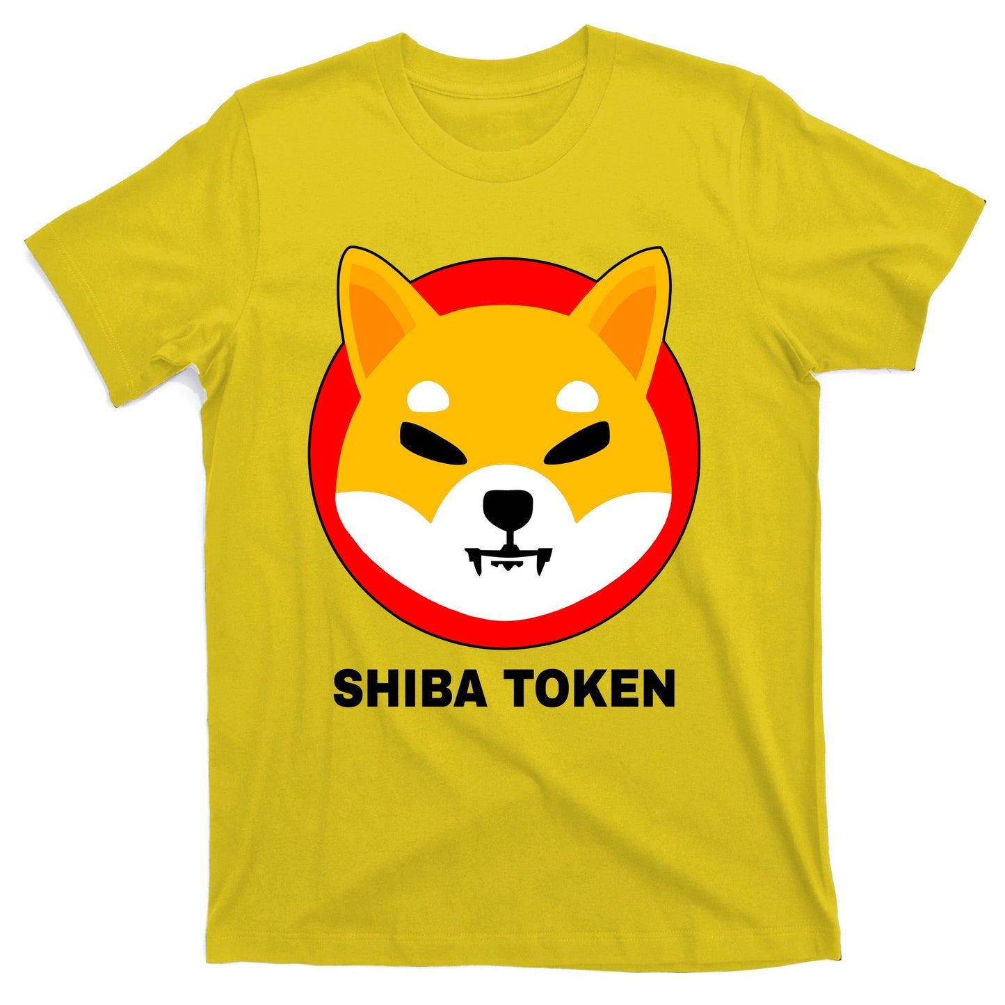 Shiba Token Shib Inu Dogecoin Killer Logo Crypto T-Shirt