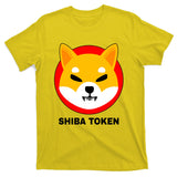 Shiba Token Shib Inu Dogecoin Killer Logo Crypto T-Shirt