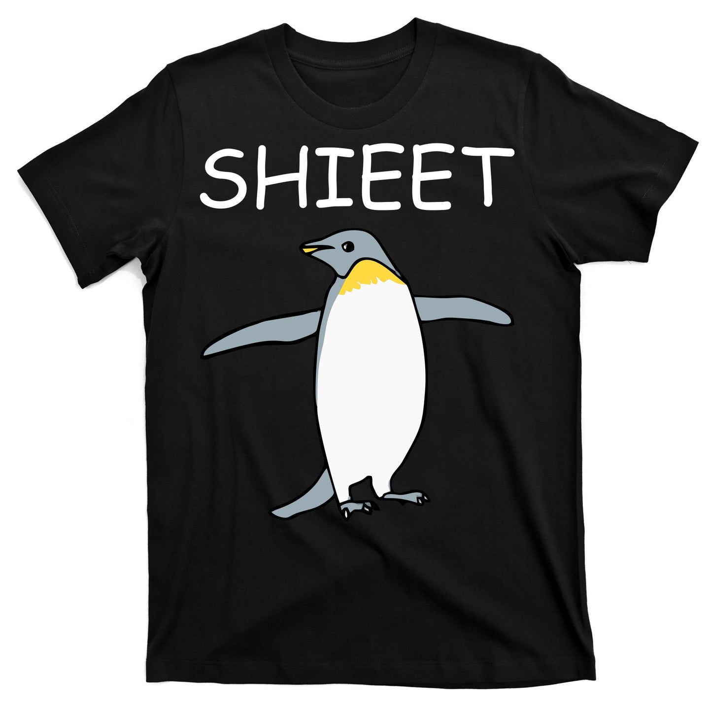Shieet Funny Penguin T-Shirt