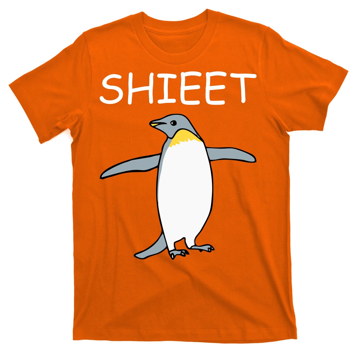 Shieet Funny Penguin T-Shirt