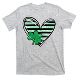 Shamrock Heart St Patrick Day Cute T-Shirt