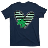 Shamrock Heart St Patrick Day Cute T-Shirt