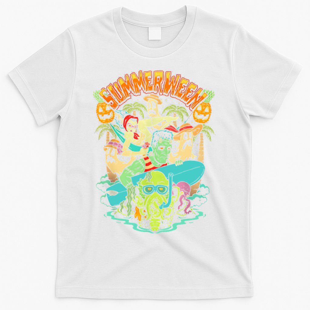 Summerween Happy Summerween Summer Halloween Holiday T-Shirt