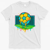 Soccer Ice Cream Drip T-Shirt