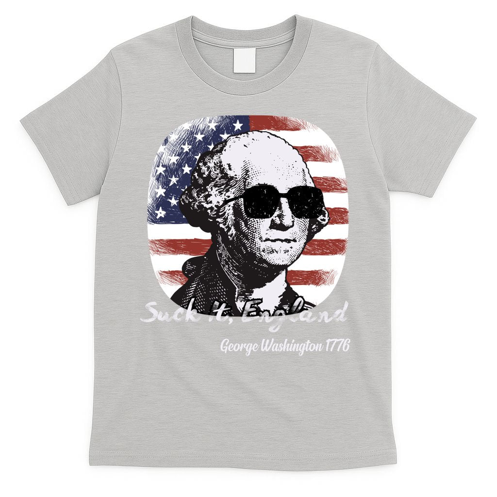 Suck It England Funny 4th Of July George Washington 1776 T-Shirt