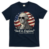 Suck It England Funny 4th Of July George Washington 1776 T-Shirt