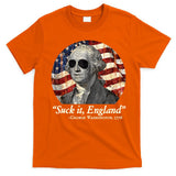 Suck It England Funny 4th Of July George Washington 1776 T-Shirt