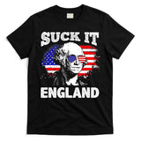Suck It England Funny 4th Of July Flag Patriotic T-Shirt