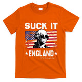 Suck It England Funny 4th Of July George Washington 1776 T-Shirt