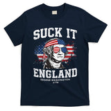 Suck It England Funny 4th Of July George Washington 1776 T-Shirt