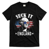 Suck It England Funny 4th Of July George Washington T-Shirt