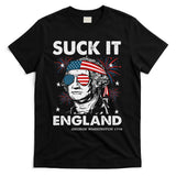 Suck It England Funny 4th July George Washington T-Shirt