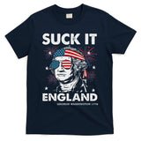 Suck It England Funny 4th July George Washington T-Shirt