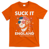 Suck It England Funny 4th July George Washington T-Shirt