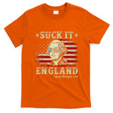 Suck It England Funny 4th Of July George Washington 1776 T-Shirt