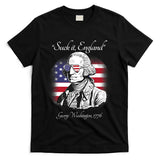 Suck It England Funny George Washington USA Flag 4th Of July T-Shirt